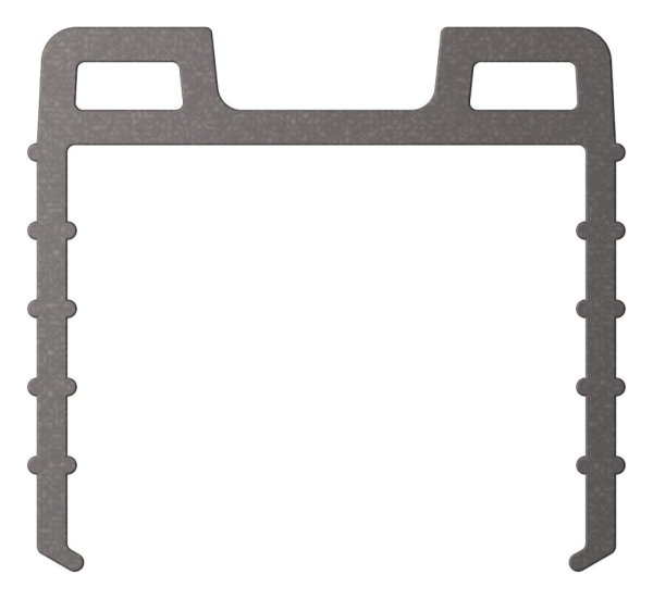 Keildichtung EPDM fuer Glas 20-76–21-52 mm- Nut 24x24 mm- L = 6000 mm-88-1160363-GU.6M