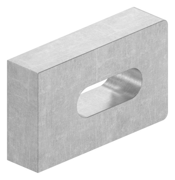 Anschweisslasche eckig 50x30x12mm-88-1154122-ST.12