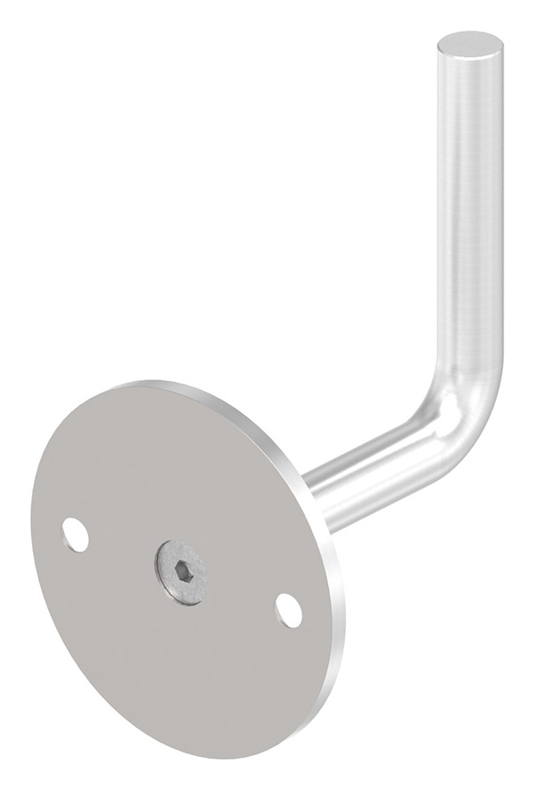 Handlaufhalter V2A mit Ronde 70x4 mm zum Anschweißen