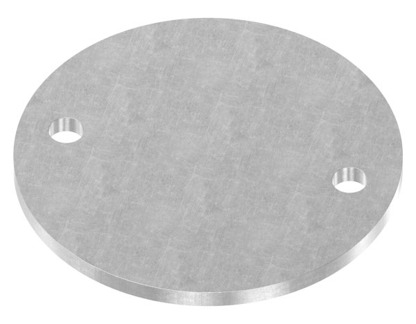 Ankerplatte 120x6 mm 2 Bohrungen -  Stahl roh-30-2871-6.8
