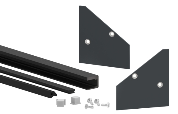 Montage-Set Glas 17-52mm eleganza canopy- fuer L- 2-205m-88-11VDE-GU-2200-17.7016