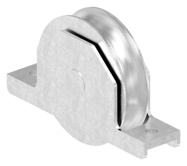 Schiebetorrolle- Ø 98mm- V2A-88-11338-100.VA