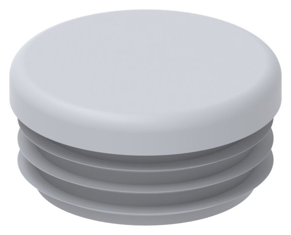 Kunststoffkappe für Rundrohr 33,7mm