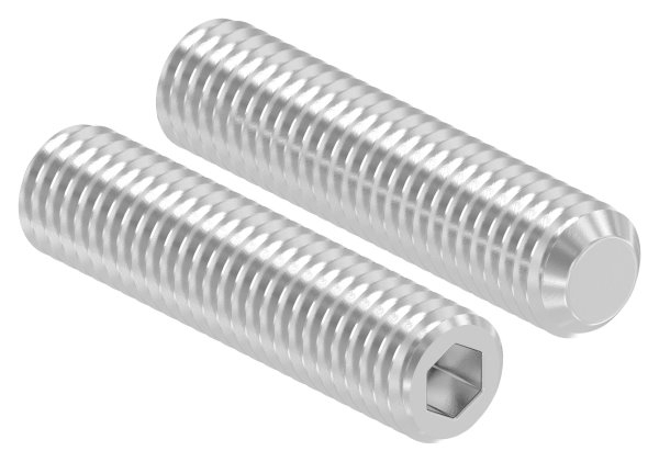 Gewindestift V2A M8x35 DIN 913 Innensechskant Kegelkuppe-10-50M835.4