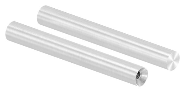 Stift | Maße: 100x12 mm | Innengewinde: M6x15 mm | zum Anschweißen | V2A