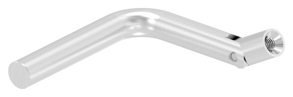 Edelstahl Gelenkbuegel Ø 12 mm - 90° gebogen - M6 Innengewinde - zum Anschweissen -V2A-88-1150243-240.OG
