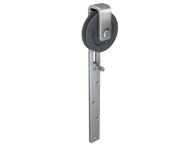 Gussrolle mit Buegel Haengetor MEA verz- Buegel Ø 90 mm 10330136-60-0002.9