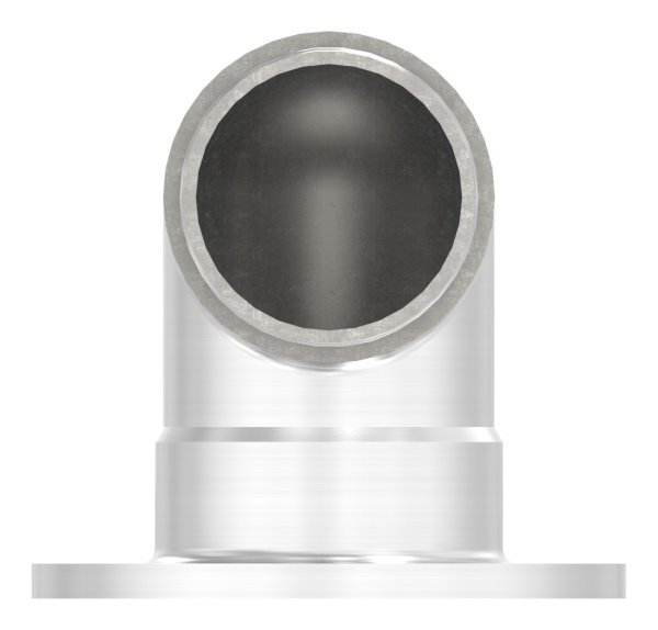 Wandhalter 90° kurz für Rundrohr Ø 42,4x2,0 mm | V2A