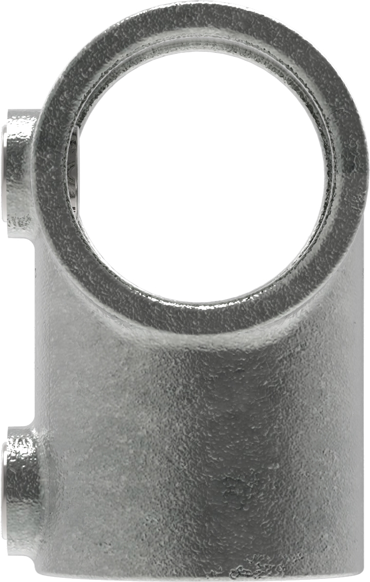 Rohrverbinder T-Stueck kurz Ø 33-7 mm -1- - Temperguss verzinkt - 101B34-101B34
