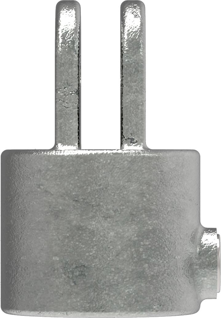 Rohrverbinder Gelenkhalter Ø 42-4 mm -1 1-4- - Temperguss verzinkt - 173FC42-173FC42