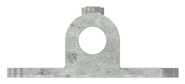 Wandhalter Temperguss fuer Rohr Ø 33-7 mm mit 2 Bohrungen-88-11246.B34