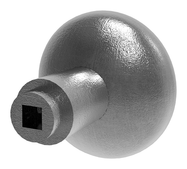 Drueckerknopf - Ø 55 mm - Stahl S235JR-30-3275.8