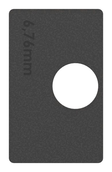 Gummieinlage Gummi fuer Glas 6-76 mm fuer Glasklemme Mod- 45-88-114507.GU
