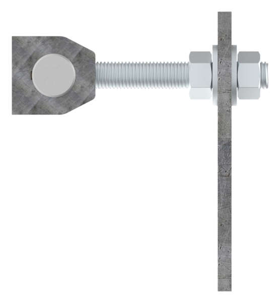 Torband M16, galvanisch verzinkt