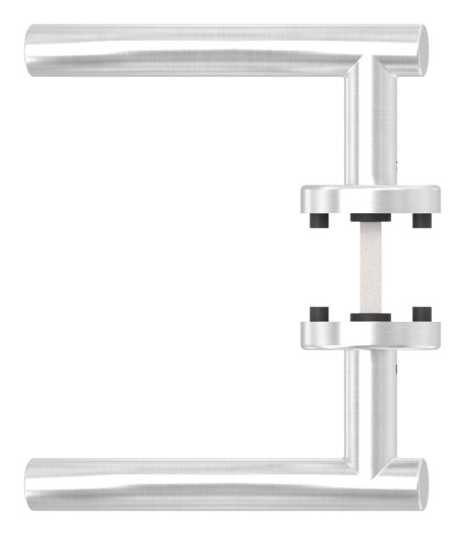 Tuerdrueckerpaar V2A inkl- 8 mm Drueckerstift Modell Ellbow-11-3973.4
