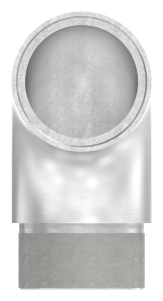 Anschlussbogen 90° für Rundrohr Ø 42,4x2,0 mm V2A