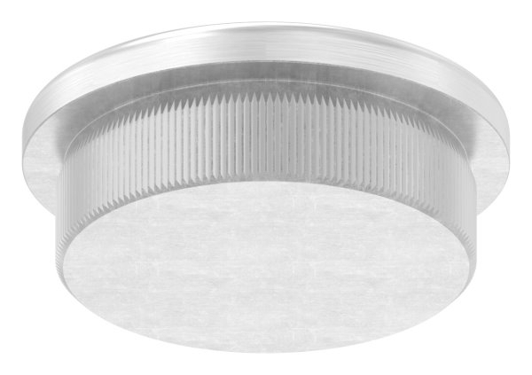 Rohrstopfen fuer Ø 33-7x2-6 mm leicht gewoelbt zum Einschlagen V2A-11-5024.4