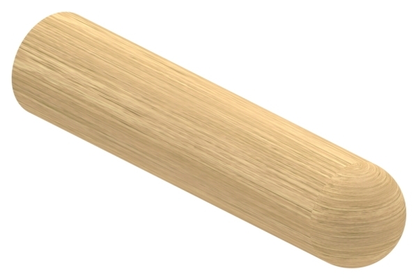 Holzhandlauf Esche Ø 42 mm Laenge 200 mm lackiert-88-11HHM.ES42