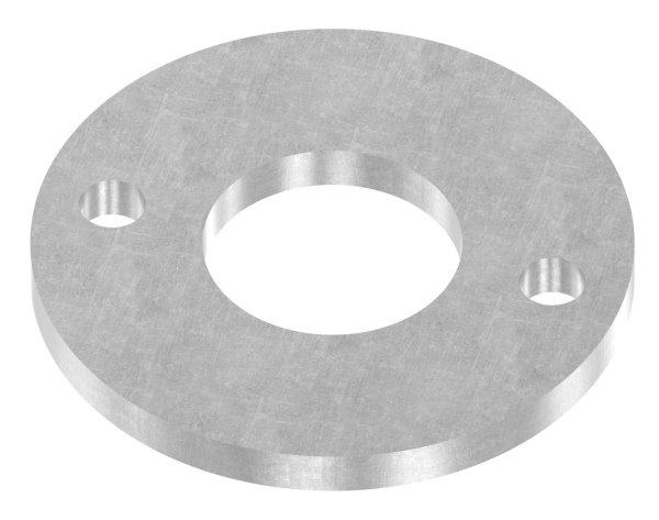 Ankerplatte 100x8 mm 3 Bohrungen |  Stahl roh