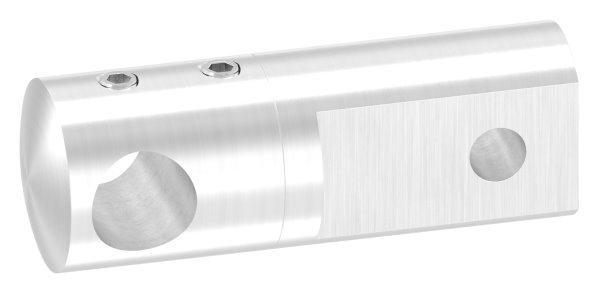 Querstabhalter V2A Edelstahl – zwischen zwei FLACHeisen fuer Rundstaebe 12 mm-11-1071.4