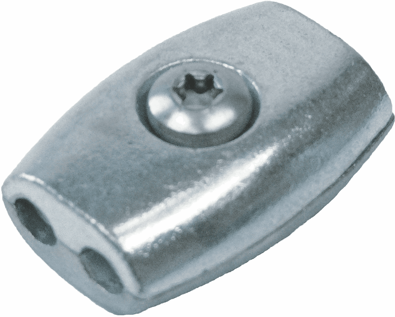 Eiform Drahtseilklemme Laenge- 28 – 35 mm V4A- Verkauf in VPE-66-64-411.814391