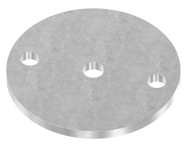Ankerplatte 100x6 mm 3 Bohrungen -  Stahl roh-30-2848.8