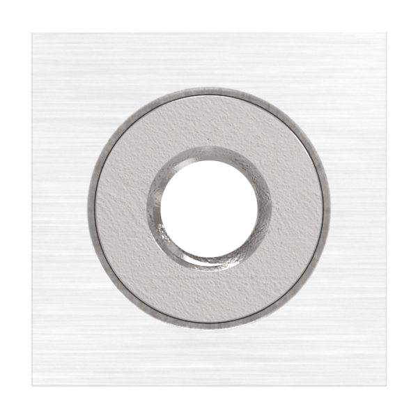 Rohrabstandshalter eckig 25 x 25mm - fuer gerade Flaechen-88-1151185.240