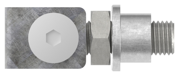 Torband M14 verstellbar schweißbar Stahl (roh) S235JR