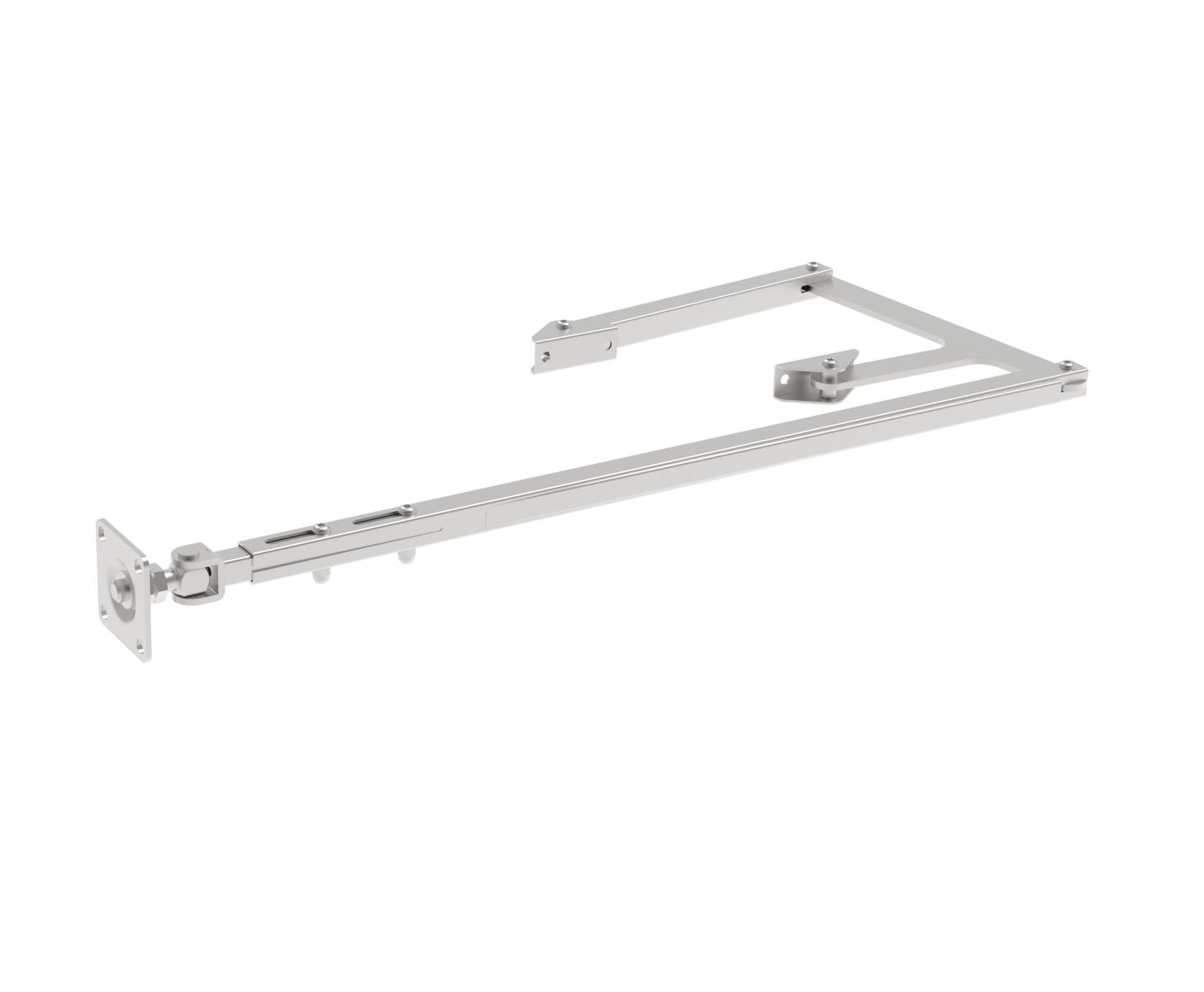 Drehfalttor-Mechanismus Edelstahl AISI 304 fuer Torfluegel bis 3-5 m platzsparend-89-11AFS15060JP-A.4