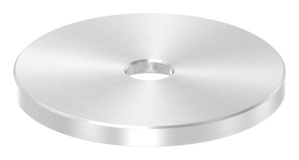 Glas-Punkthalter Ø 62 mm Unterteil | Höhe 5 mm | V2A