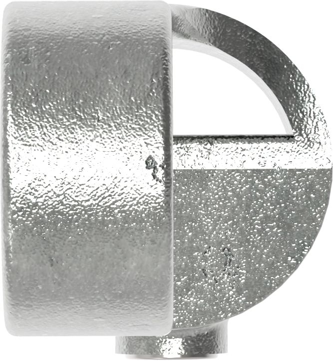 Rohrverbinder Winkelgelenk verstellbar Ø 60-3 mm -2- - Temperguss verzinkt - 148E60-148E60