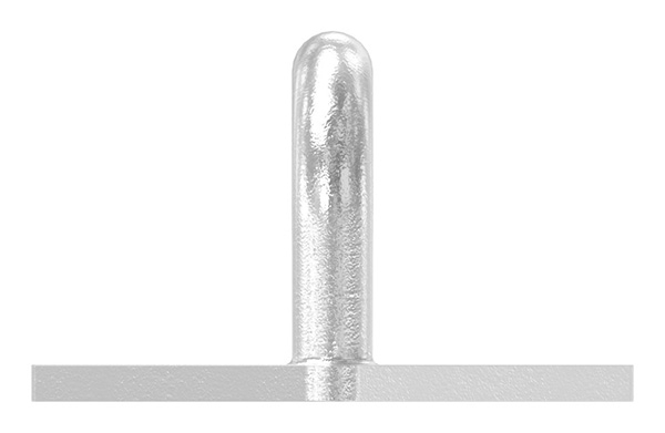 Befestigungsoese Edelstahl V4A Rundeisen Ø 5 mm quadratische Platte 4 Bohrungen-88.11100075005