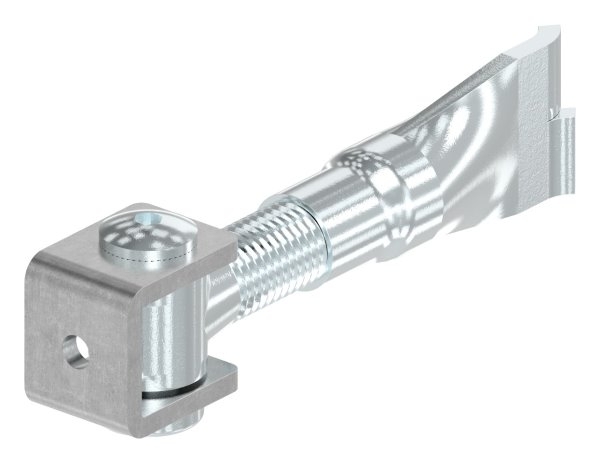 Torband M20 verstellbar zum einmauern Stahl (roh) S235JR