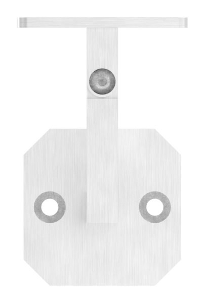Handlaufhalter eckig mit gerader Halteplatte