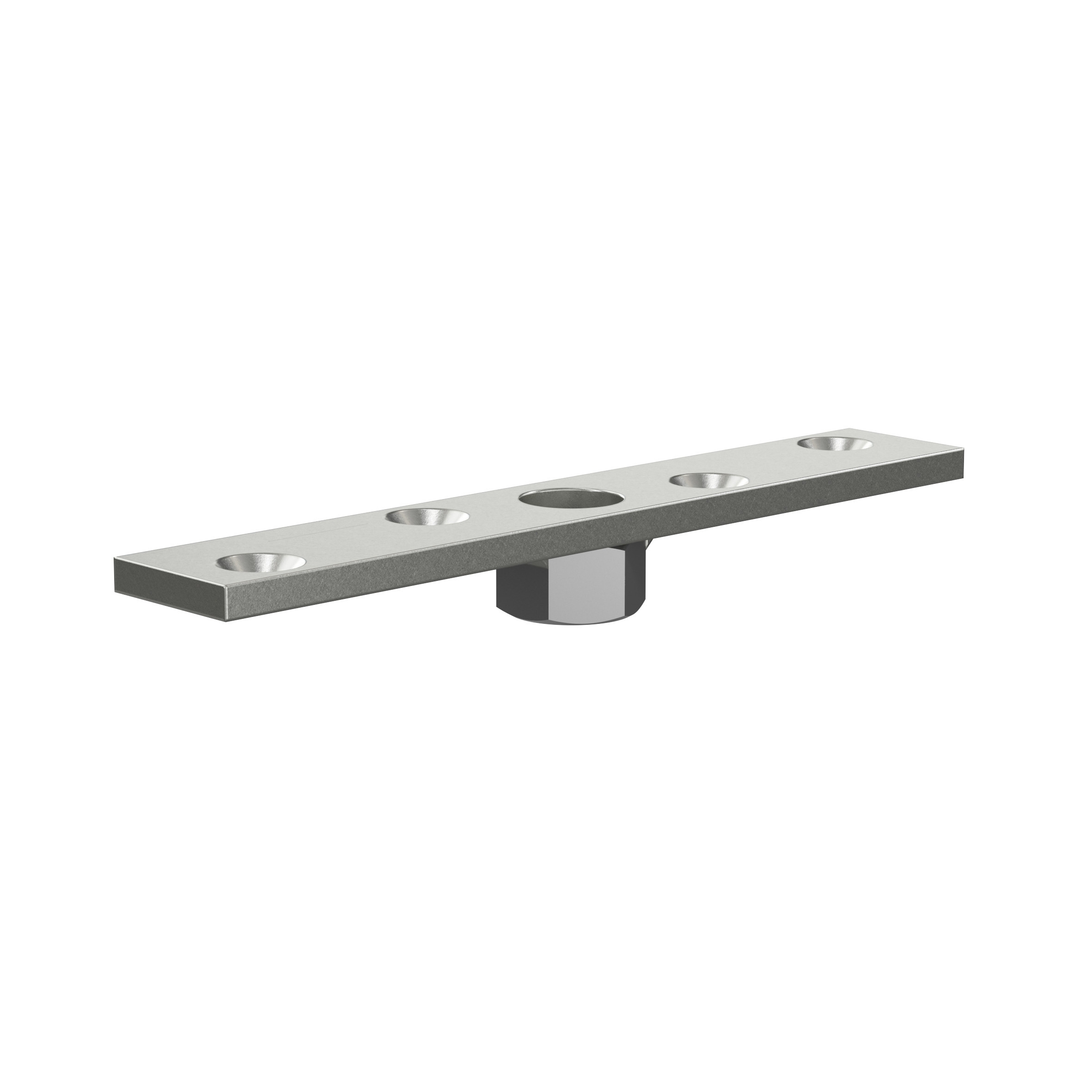 Traegerplatte Schiebetor MEA Gr- 1 verzinkt M12 10336610-60-0182.7