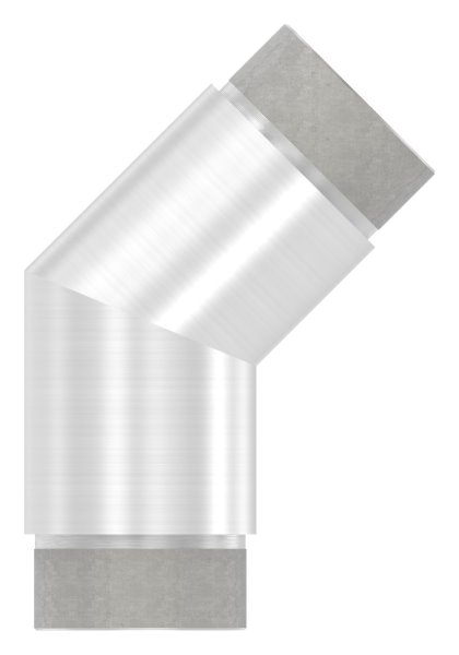 Eckbogen 135°, für Rundrohr Ø 48,3x2,0 mm V2A