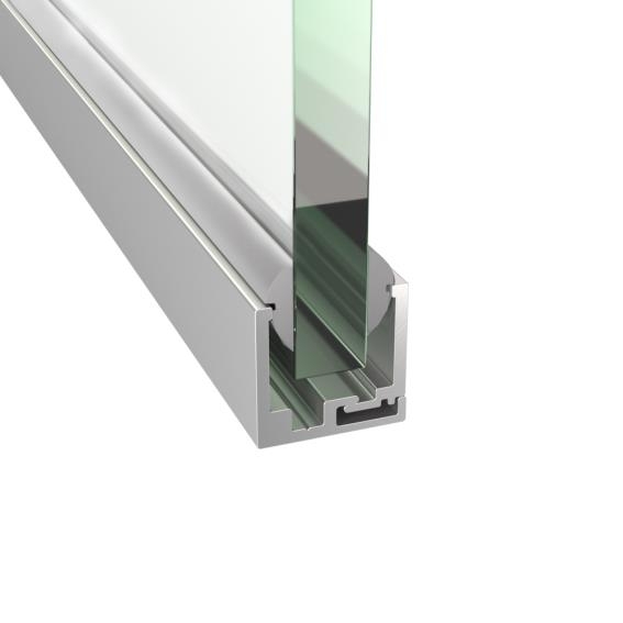 Verglasungsprofil Aluminium 20 x 21 mm fuer Glas 8 mm - 10 mm eloxiert-89-11GSALZP20X21NE-A.4