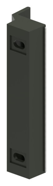 Anschlag fuer Gittertorschloss GTS 2- RAL 6009 tannengruen-88-1156703-ALU.6009