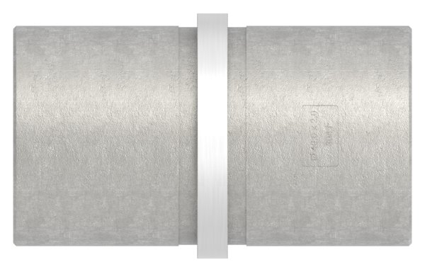 Steckverbinder V2A fuer Rohr Ø 40-0x2-0 mm mit Mittelsteg-88-1150042-240.40