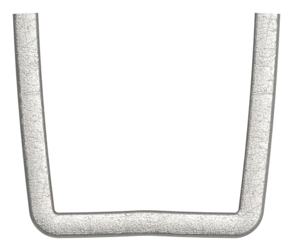 Bund - 1 Stueck - Material- 14x3 mm - Innenmass- 22x24 mm - Stahl -Roh- S235JR-30-6732.8