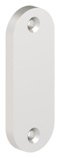Alu-Kurzschild | Maße: 32x87x8 mm | Aluminium EV1