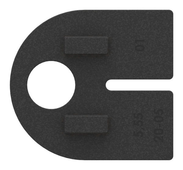 Gummi für Mod. 12, für Blech 5mm