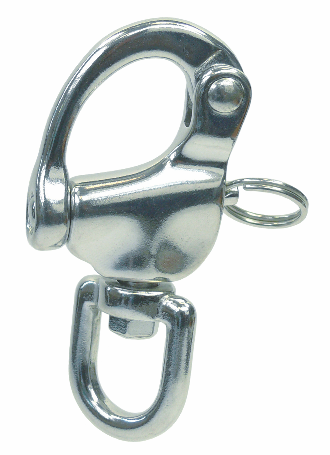 Schnappschaekel mit Wirbelauge Laenge- 70 – 128 mm V4A- Verkauf in VPE-66-64-411.8252