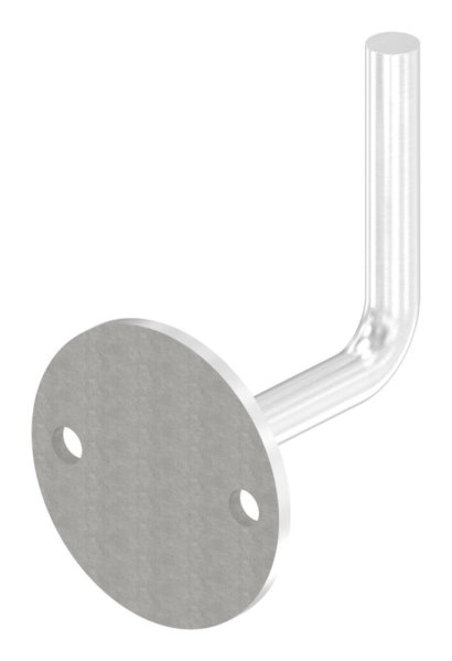 Handlaufhalter V4A Ronde 70x4 mm- Buegel Ø 12 mm- 80 mm Wandabstand- zum Anschweissen-88-1150300-V4A.V