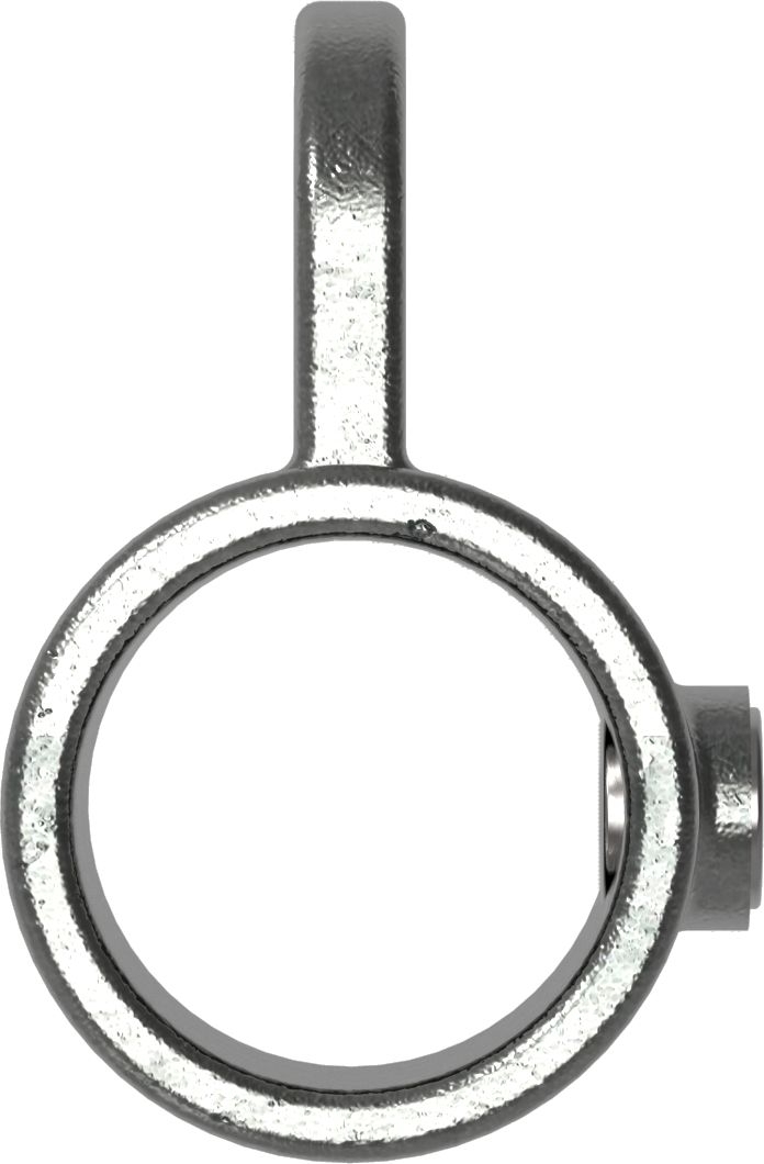 Rohrverbinder | Gelenkauge einfach | 173MD48 | 48,3 mm | 1 1/2" | Feuerverzinkt u. Elektrogalvanisiert