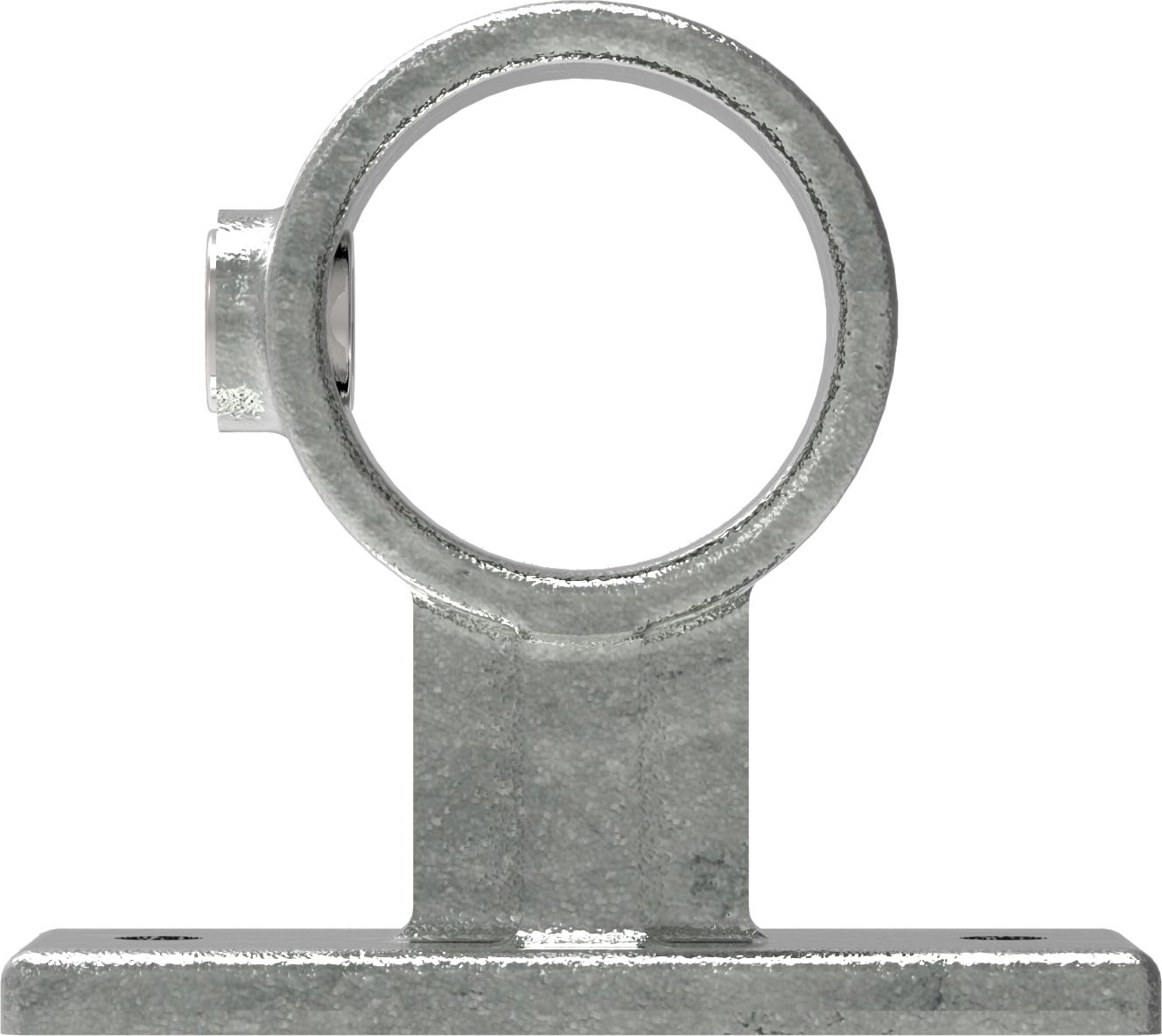 Rohrverbinder Handlaufhalterung Befestigungsschraube 90° Ø 26-9 mm -3-4- - Temperguss verzinkt - 143WA27-143WA27