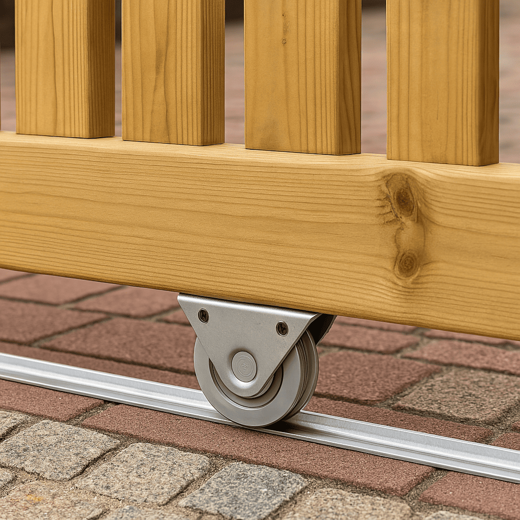 Stahlrolle unten Schiebetor MEA verzinkt Ø 55 mm 250 kg-Rolle 10337632-60-0198.7
