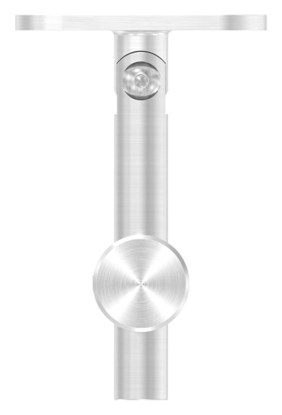 Handlaufhalter V2A Wandabstand 80 mm Gelenk flach fuer Rohr-11-2057.4