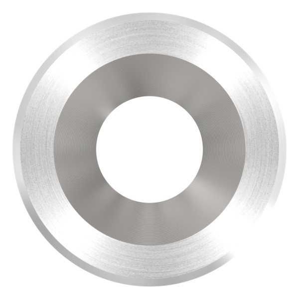 Ausgleichsstück Ø 18mm für Rundrohr Ø 42,4mm mit Senkbohrung 6,5 mm, V2A