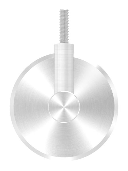 Handlaufhalter V2A Wandabstand 80 mm Ronde Ø 70 mm Linsenkopfschraube-11-2034.4